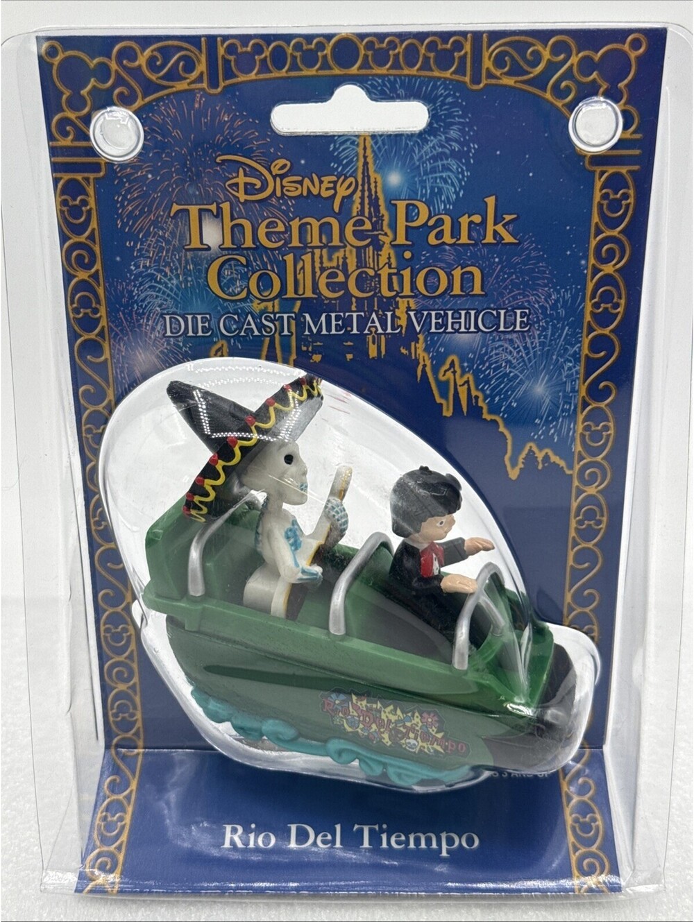 Disney Park Rio Del Tiempo Diecast Ride Vehicle Theme Park Collection 2006 New